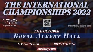 The International Championships Wednesday 12 Oct 2022